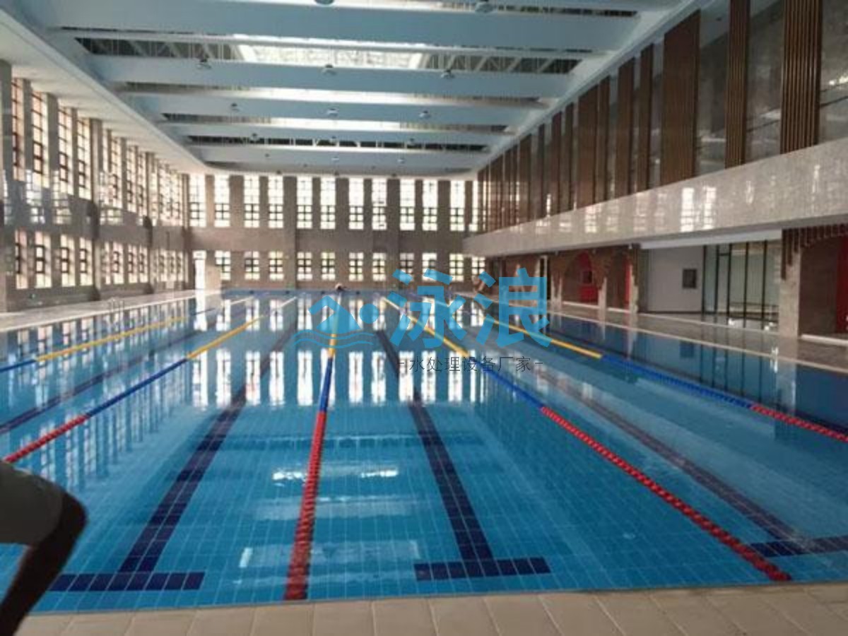 标准游泳池逆流式水处理系统+空气源恒温除湿 项目